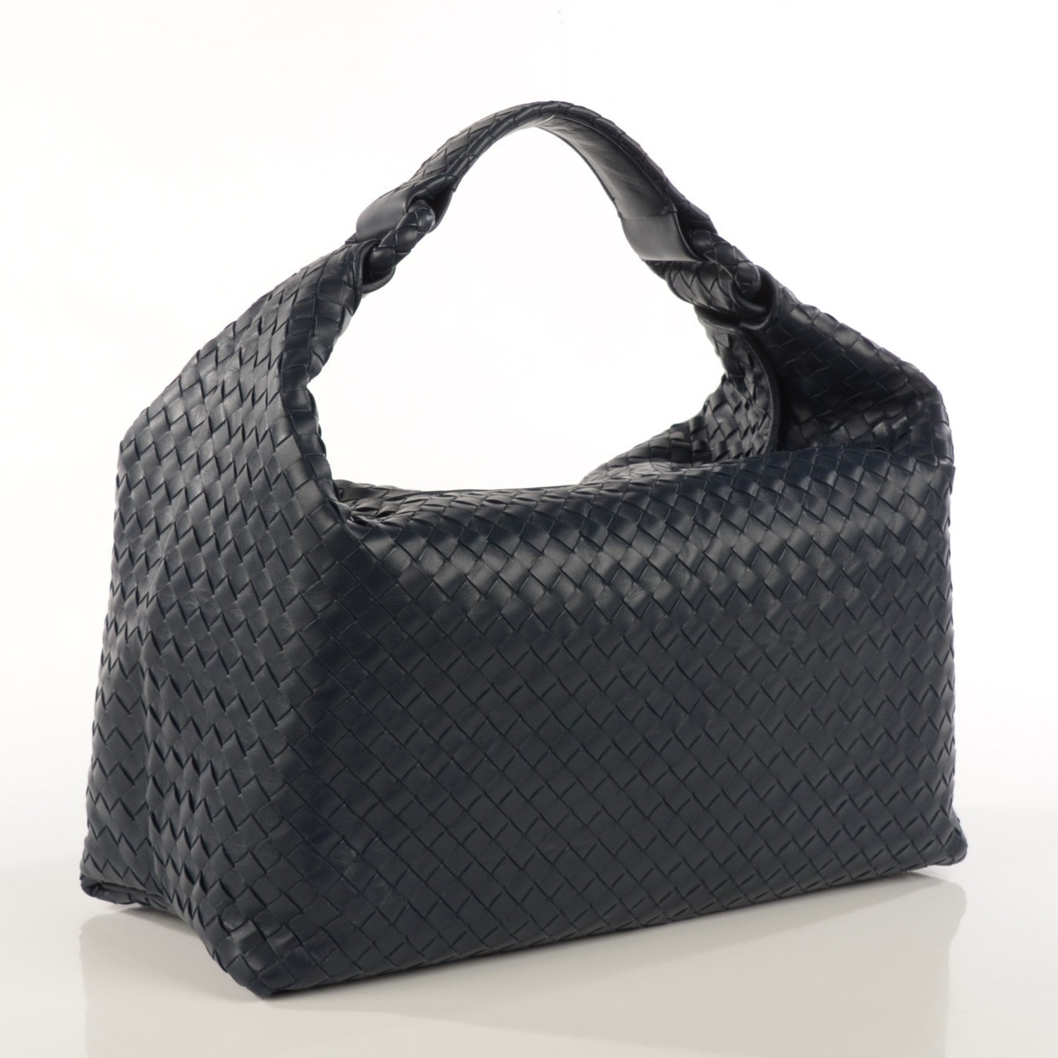 Bottega Veneta Nappa Intrecciato Sloane Hobo Night 3 of 8