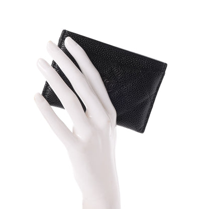 Chanel Caviar Quilted Card Holder Black 2 of 9