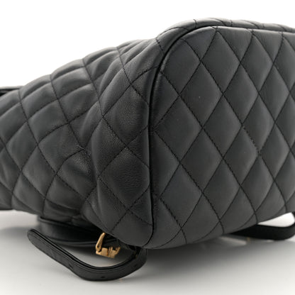 Chanel Calfskin Quilted Small Urban Spirit Backpack Black 9 of 11
