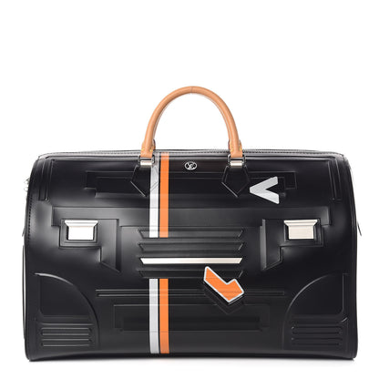 Louis Vuitton Epi Spaceship Embossed Speedy 40 Black 1 of 9