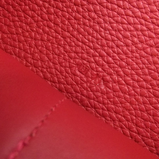 Togo Dogon Compact Wallet Red