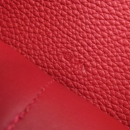 Hermes Togo Dogon Compact Wallet Red 11 of 11