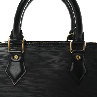 Louis Vuitton Epi Alma PM Black 7 of 9