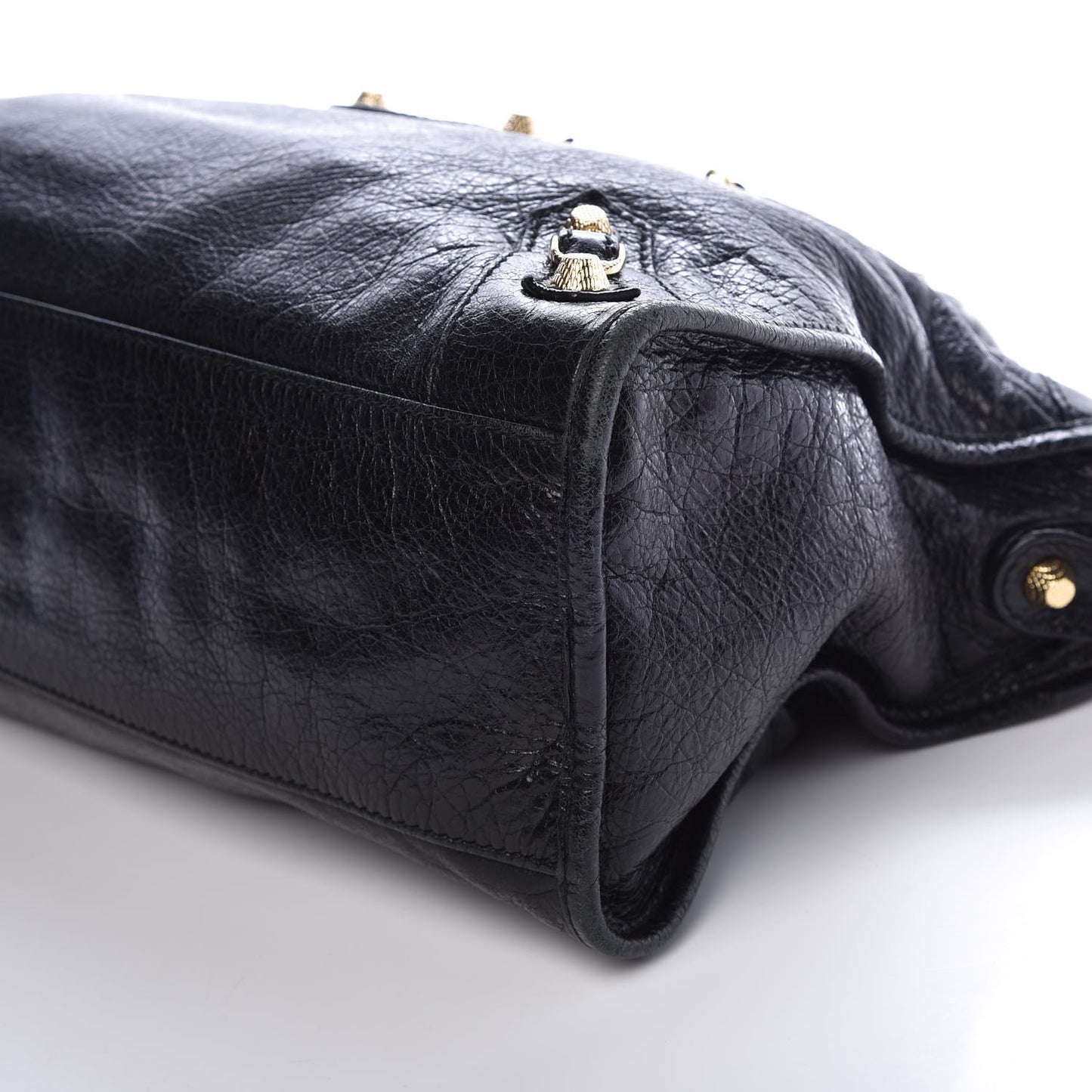 Agneau Giant 12 Gold Hardware City Black
