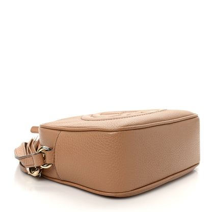 Gucci Pebbled Calfskin Small Soho Disco Bag Camelia 4 of 10