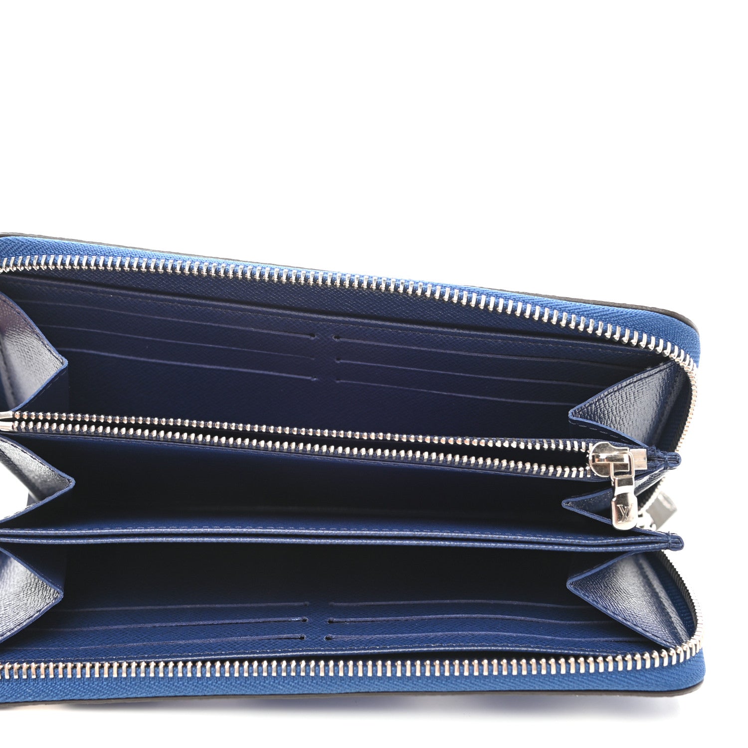 Louis Vuitton Monogram Escale Zippy Wallet Blue 5 of 9
