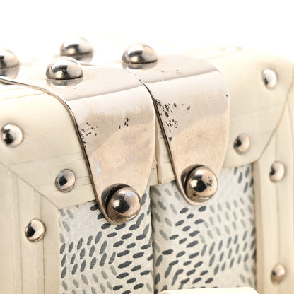 Goyard Goyardine Minaudiere Trunk Bag White 12 of 15