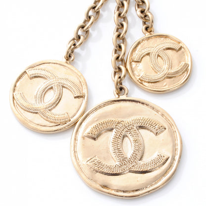 Chanel Coco CC Coins Key Chain Light Gold 5 of 5