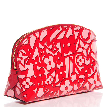 Louis Vuitton Patent Sweet Monogram Cosmetic Pouch Pomme D’Amour 3 of 7