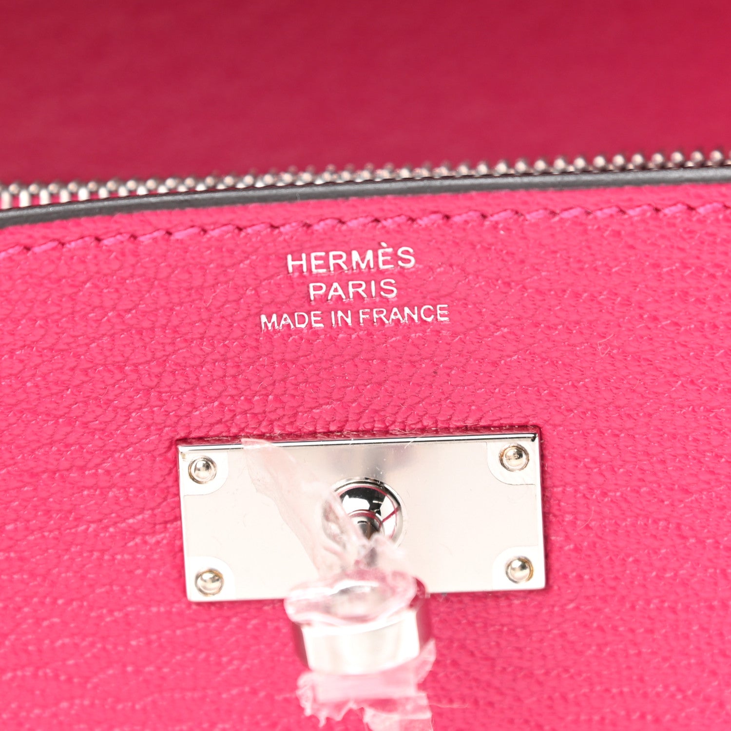 Hermes Chevre Mysore Kelly Wallet To Go Rose Mexico 6 of 8