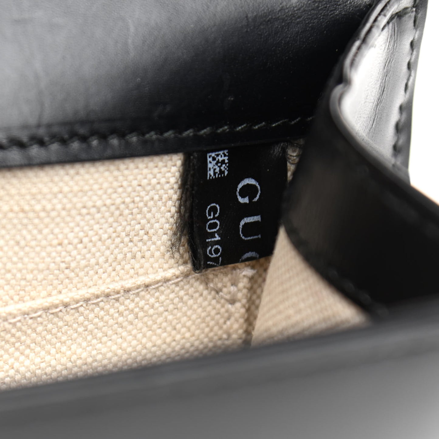 Knight Calfskin Small GG Marmont Chain Handle Bag Black