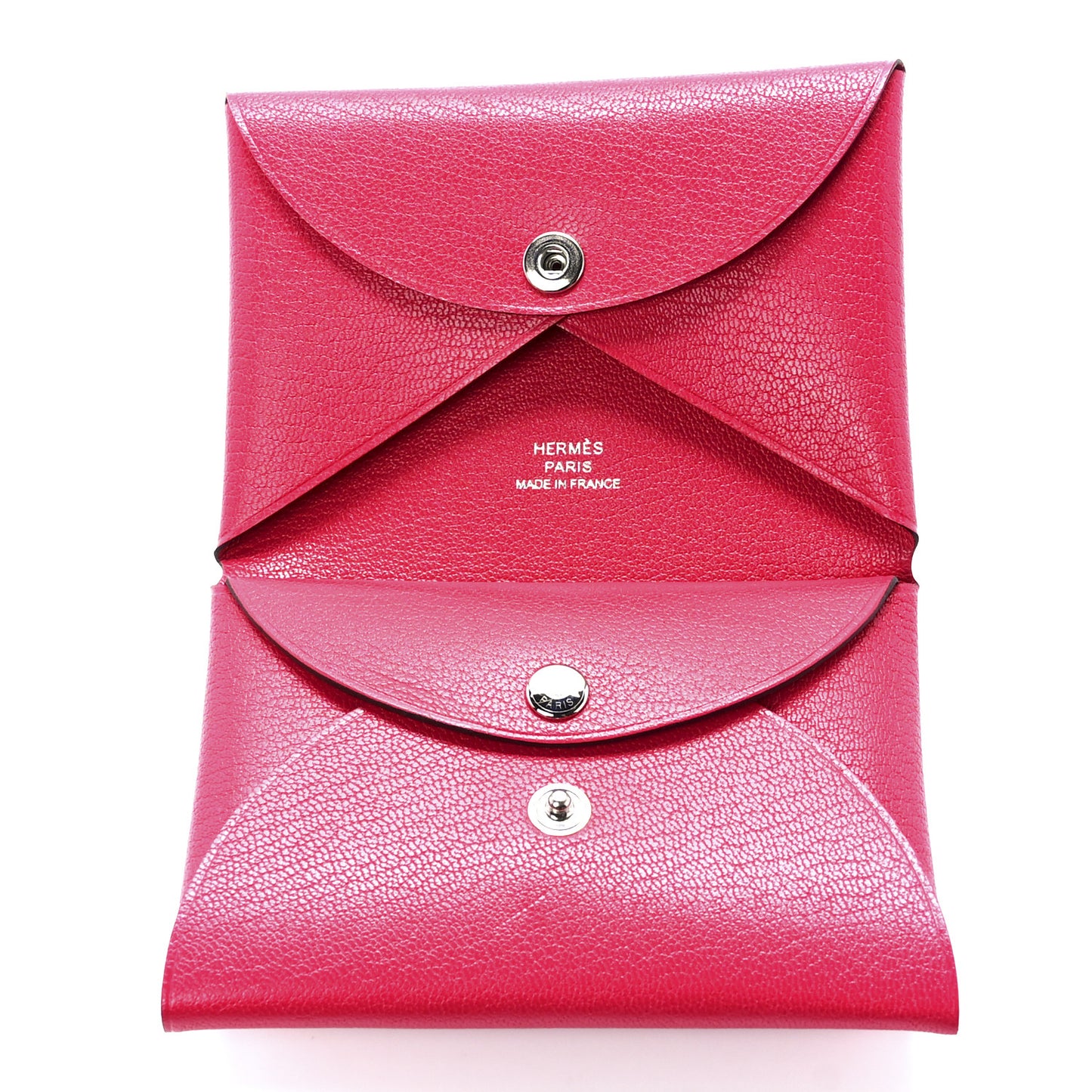 Chevre Chamkila Calvi Duo Card Case Rose Extreme