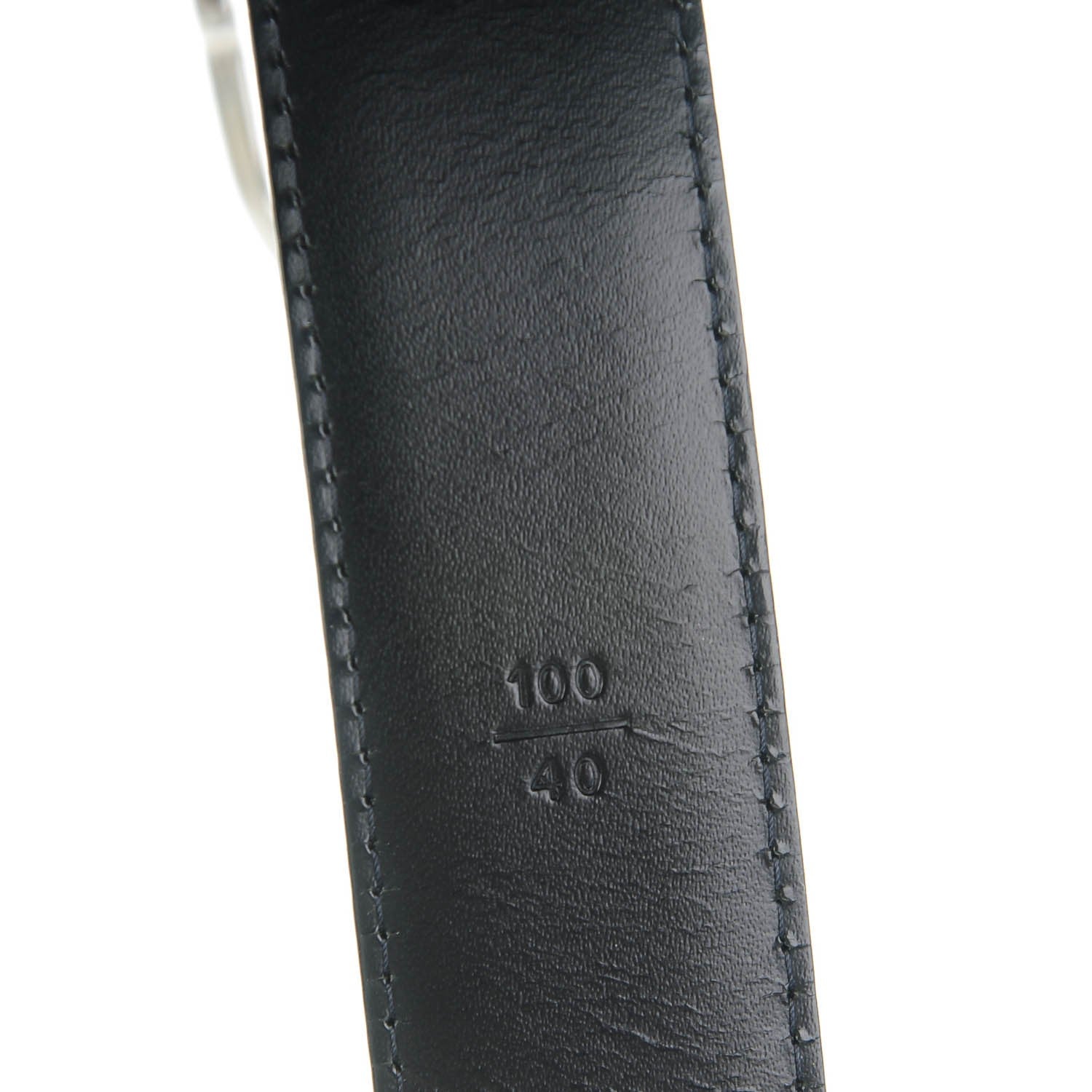 Louis Vuitton Epi Classique Belt 100 40 Black 7 of 7