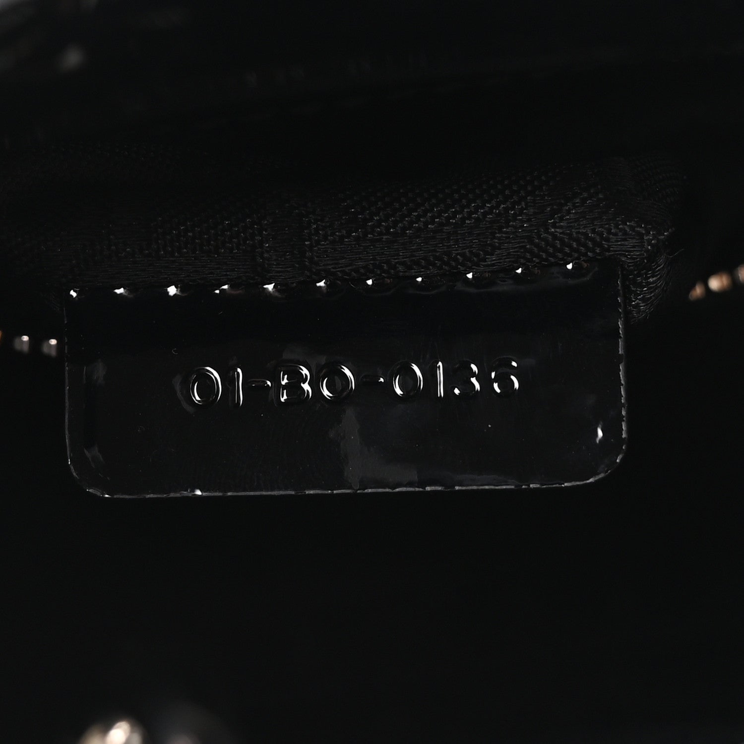 Christian Dior Patent Cannage Mini Lady Dior Black 6 of 10