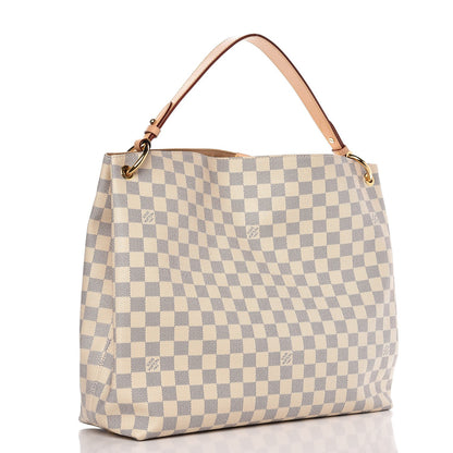 Louis Vuitton Damier Azur Graceful MM 3 of 9