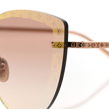 Louis Vuitton Metal LV Halo Cat Eye Sunglasses Z1944U Pink Gold 7 of 8