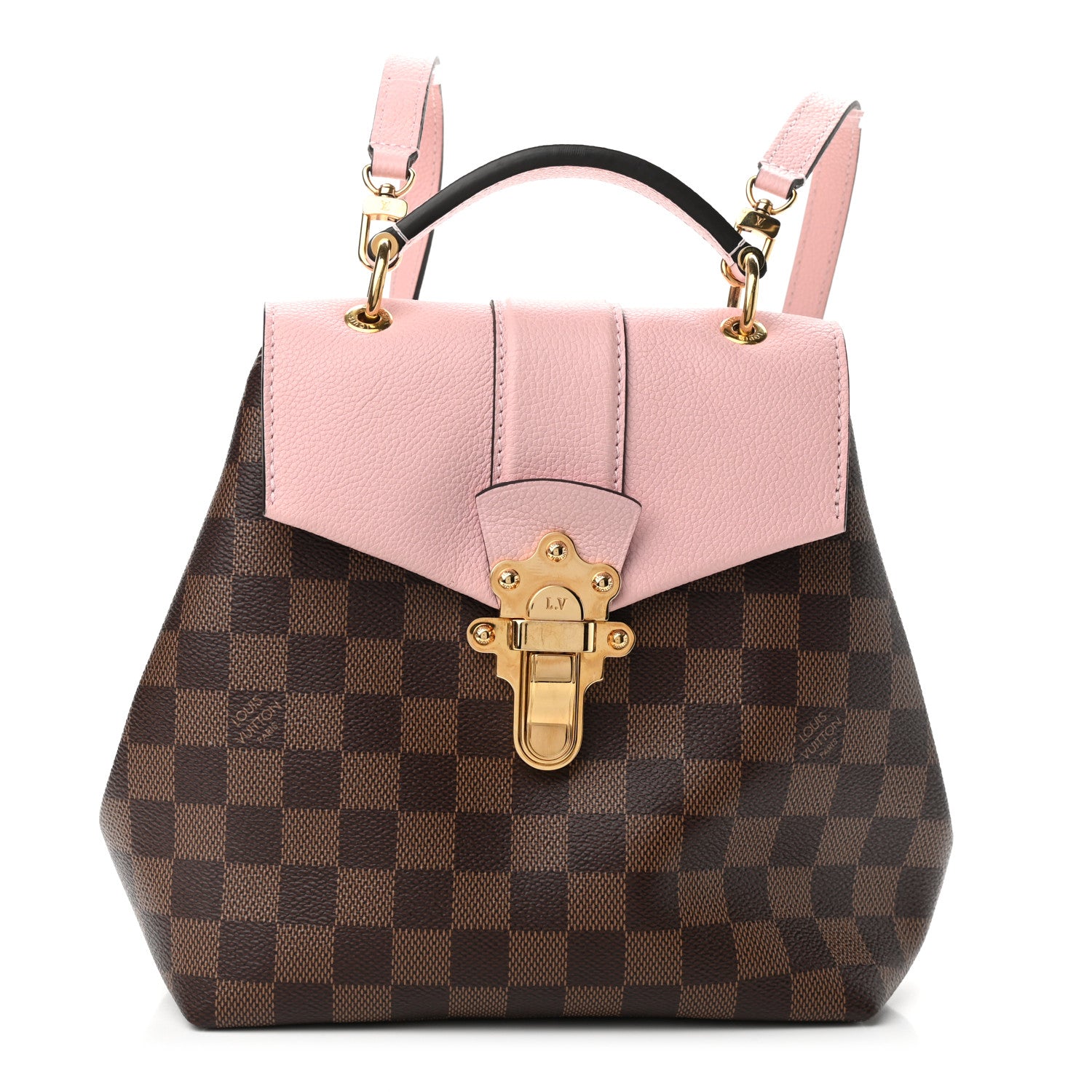 Louis Vuitton Damier Ebene Clapton Backpack Magnolia 1 of 9