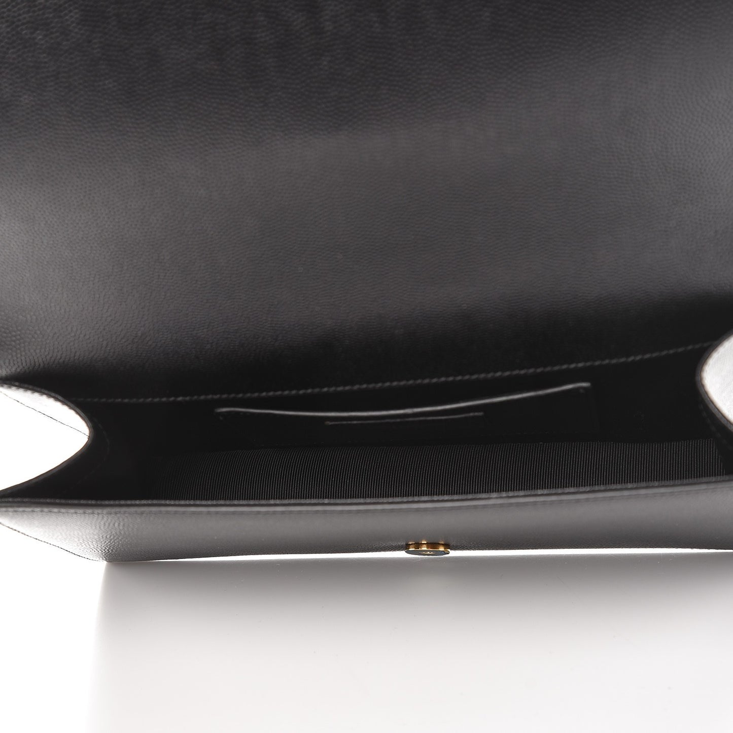 Grain De Poudre Classic Monogram Kate Clutch Black