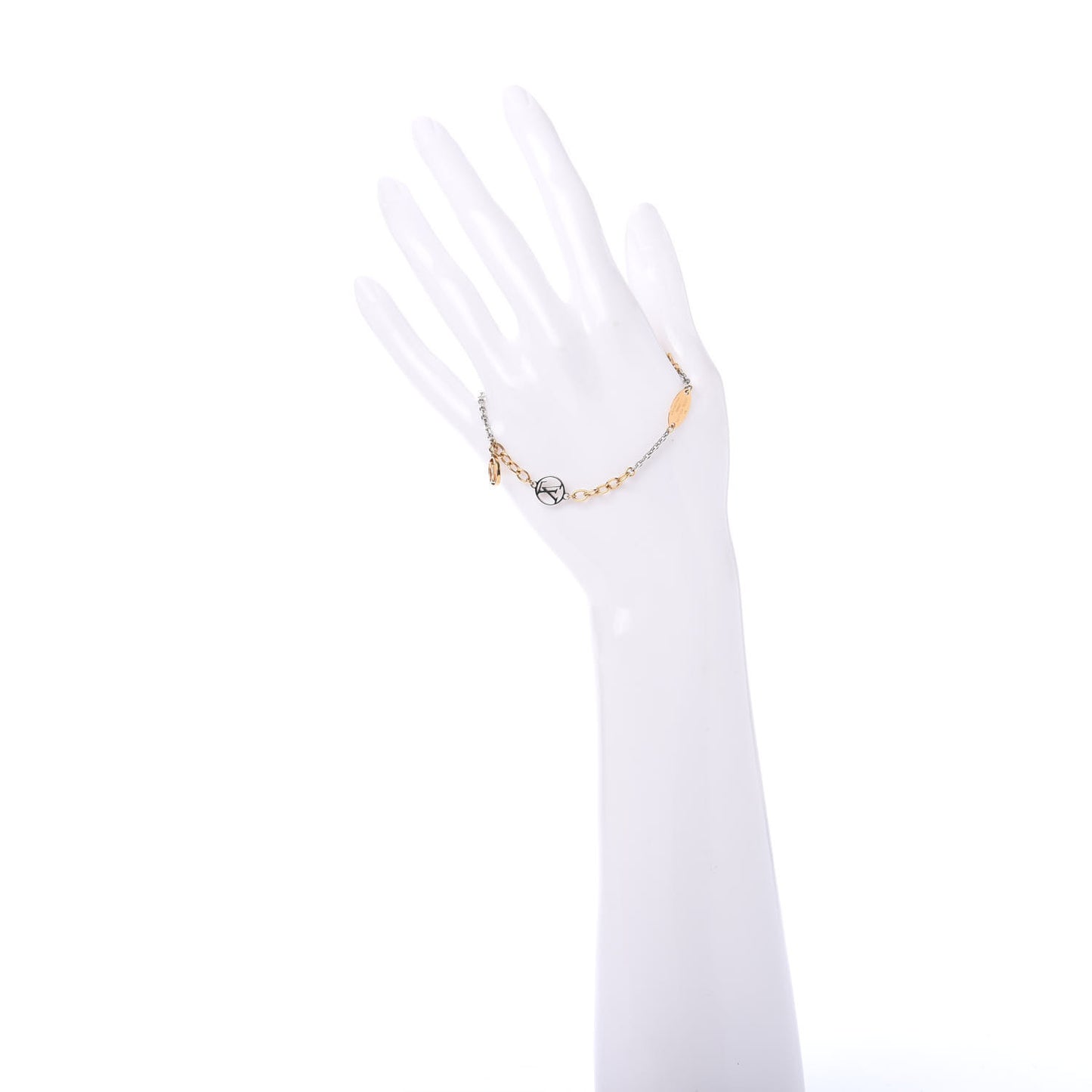 Logomania Bracelet Silver Gold