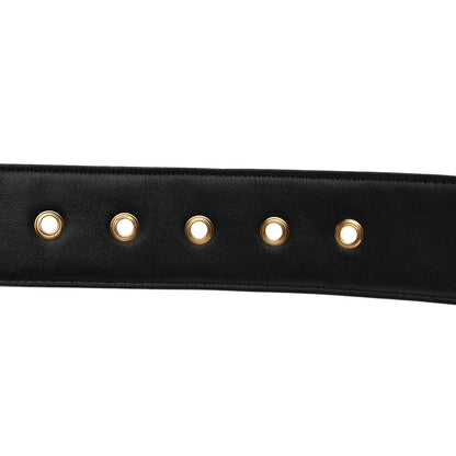 Fendi Nappa FF 1974 Embossed Belt 75 30 Black 4 of 6