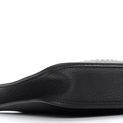 Hermes Taurillon Clemence Evelyne TPM Black 8 of 9