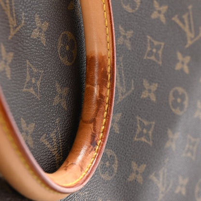 Louis Vuitton Monogram Alize 2 Compartment Luggage Travel Bag 12 of 12
