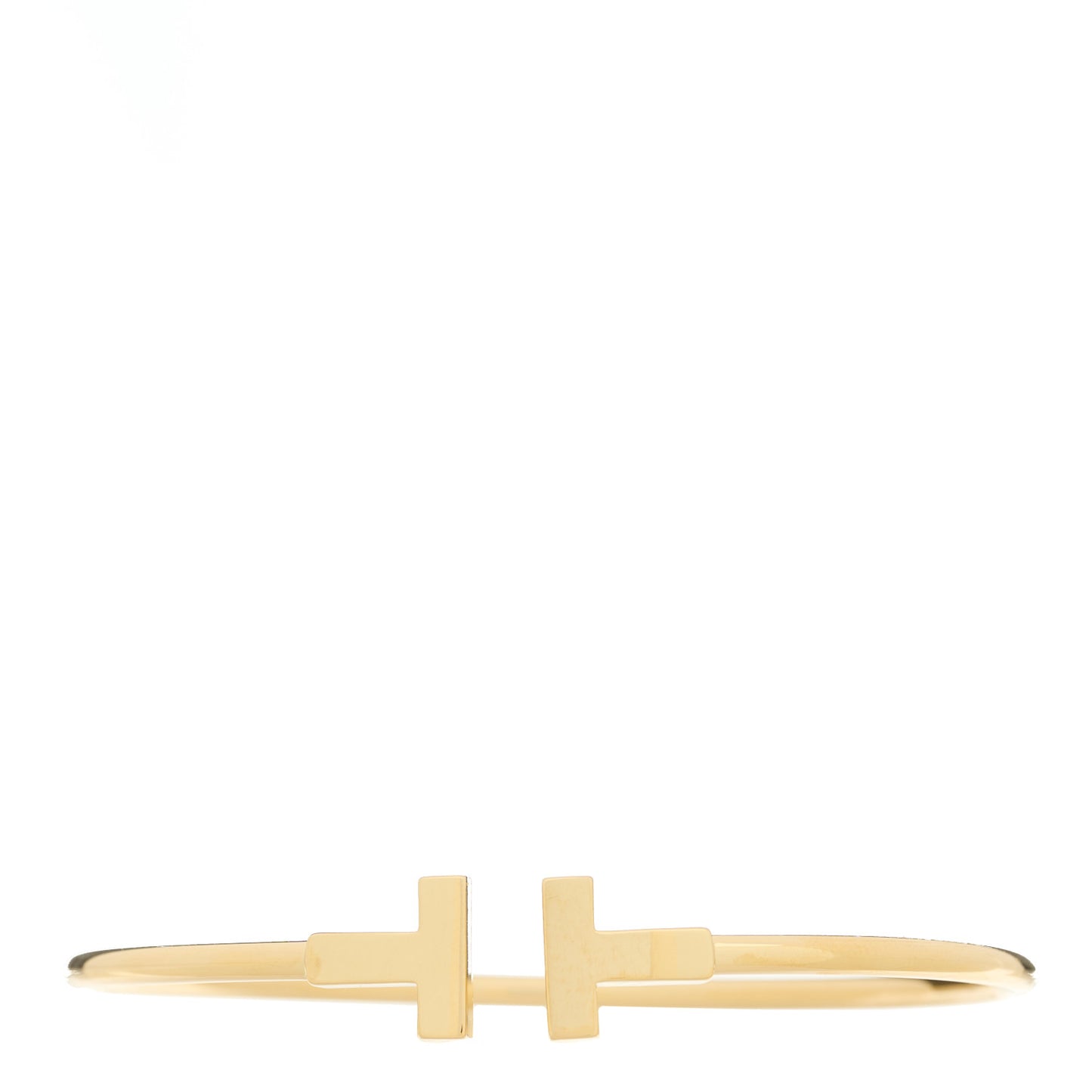18K Yellow Gold T Wire Bracelet