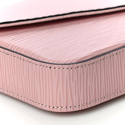 Louis Vuitton Epi Pochette Felicie Rose Ballerine 10 of 15