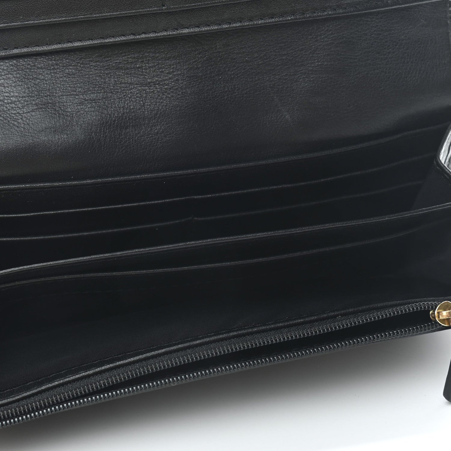 Burberry House Check Bridle Calfskin Penrose Continental Wallet Black 5 of 7