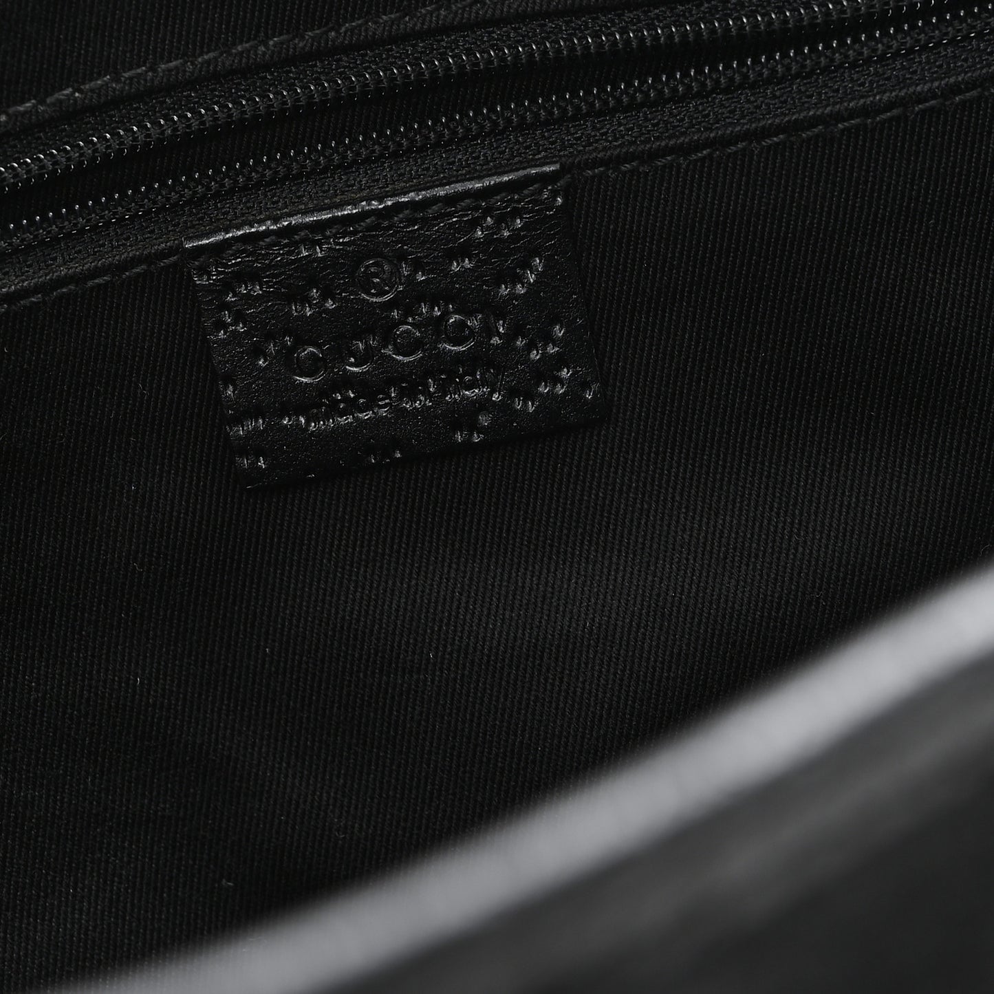Monogram Medium Tote Black