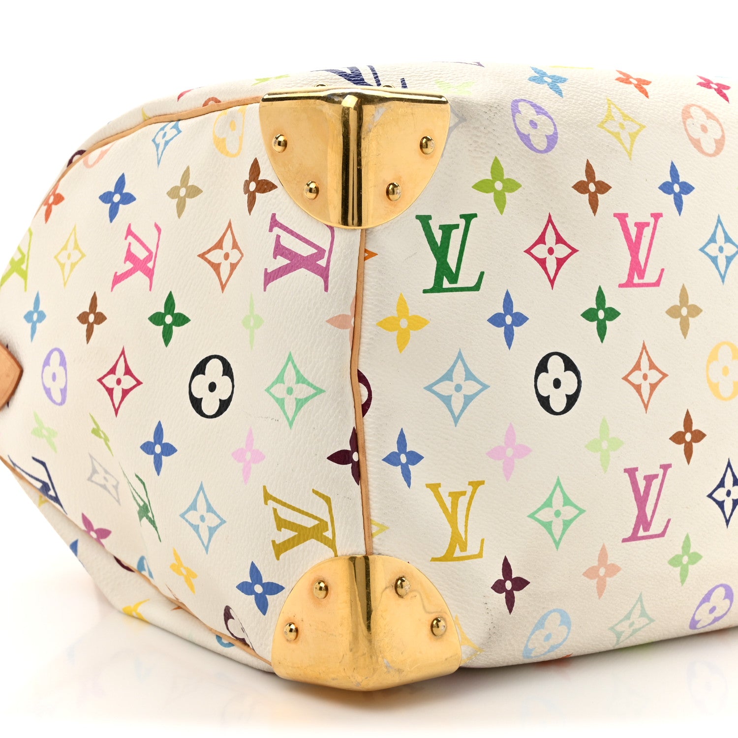 Louis Vuitton Monogram Multicolor Speedy 30 White 9 of 14