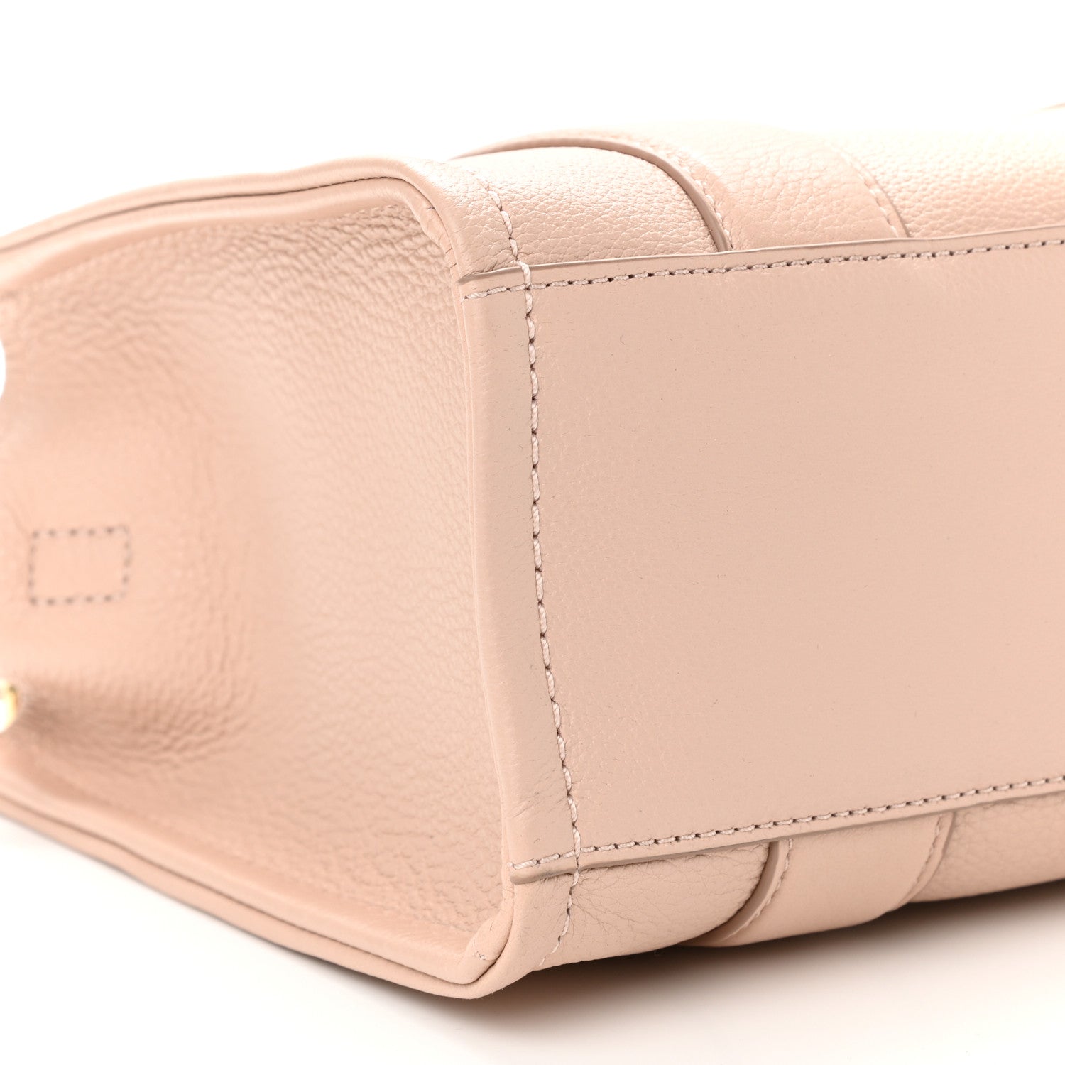 Marc Jacobs Grained Calfskin Small The Tote Bag Rose Dust 9 of 10
