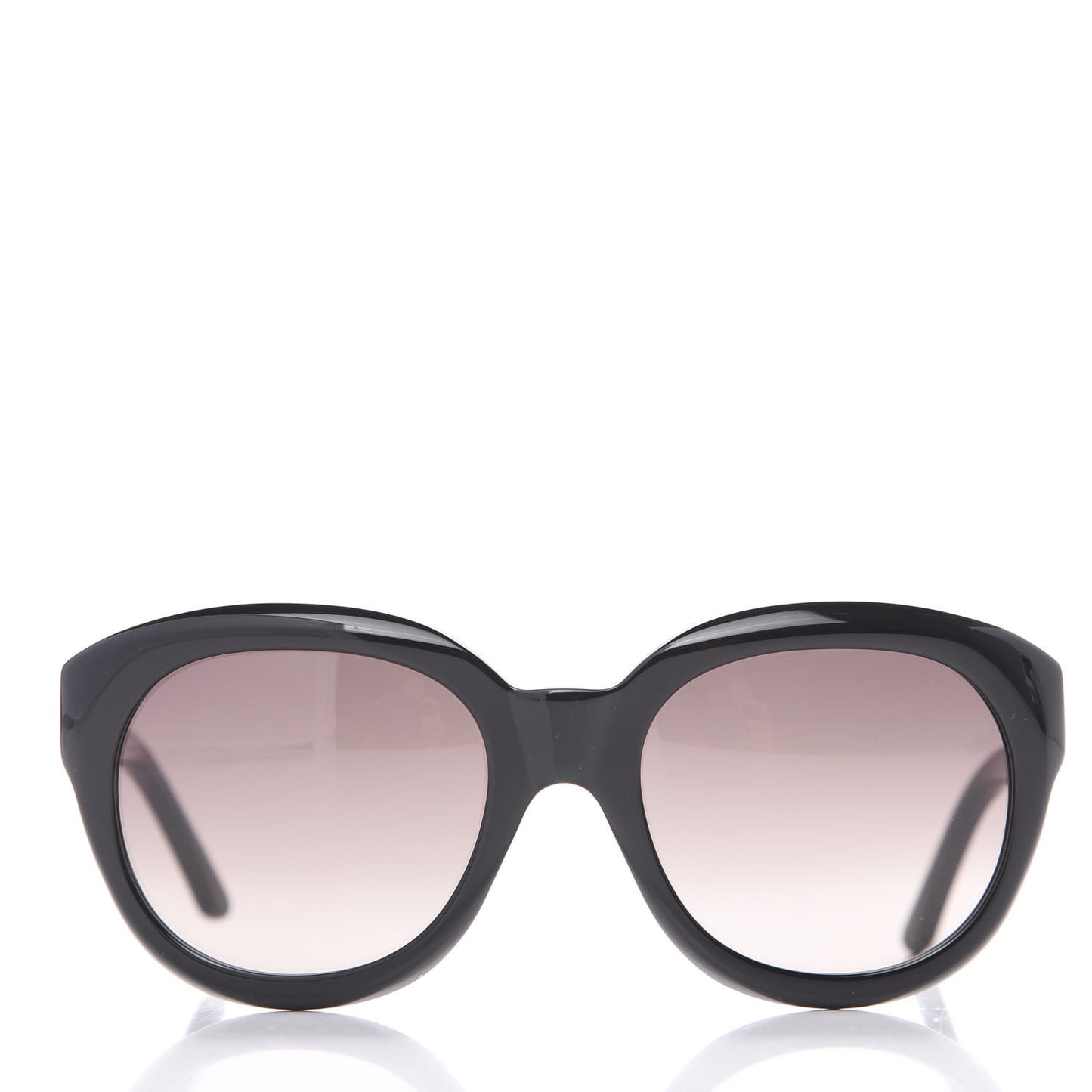 Acetate Round Sunglasses CL400711 Black