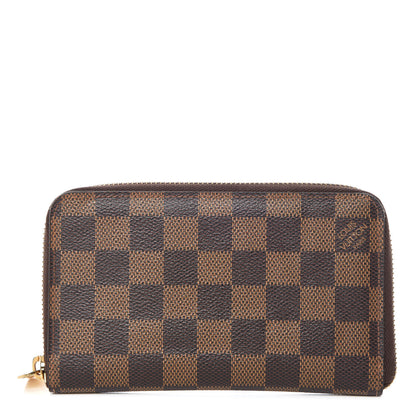 Louis Vuitton Damier Ebene Zippy Compact Wallet 1 of 8