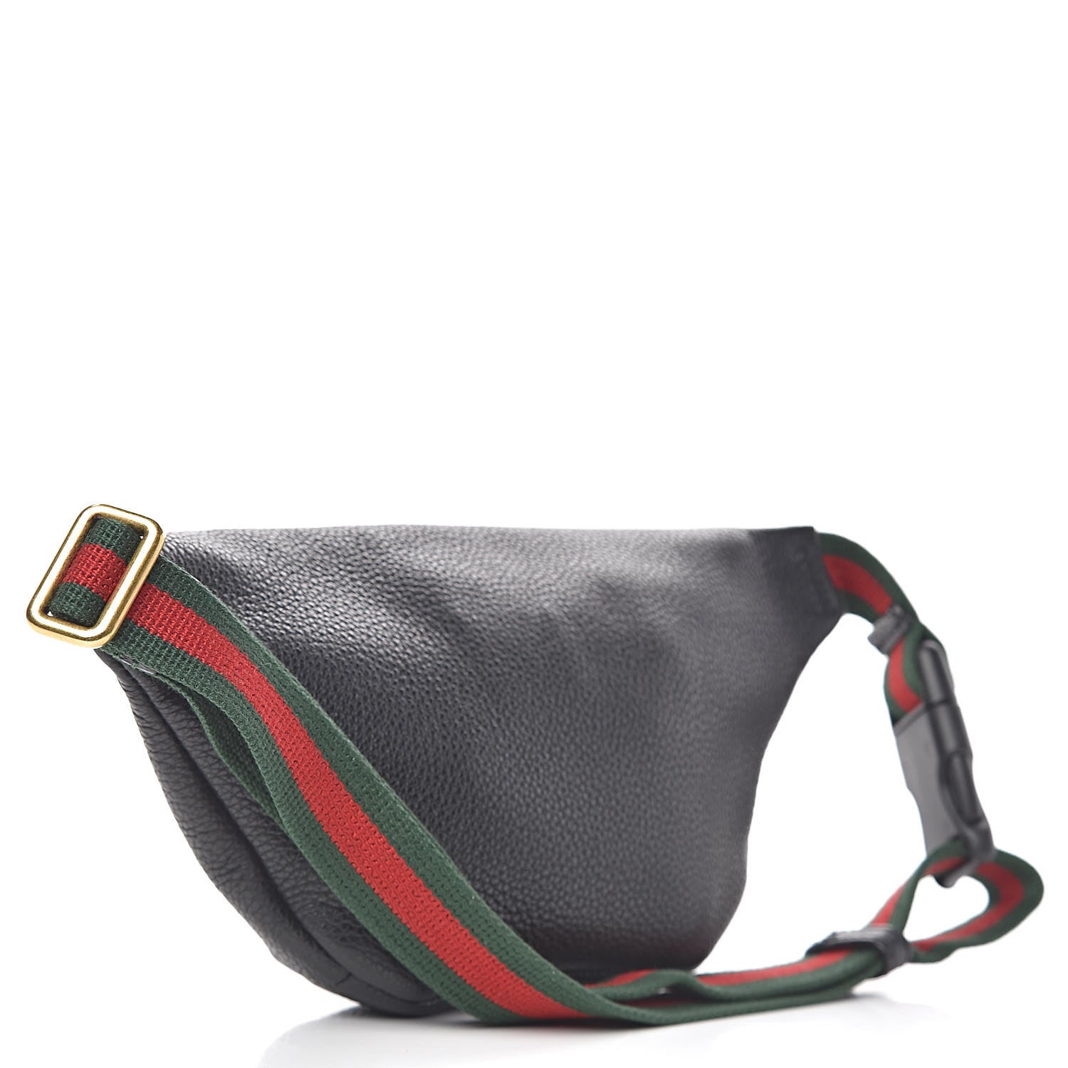 Gucci Grained Calfskin Small Logo Belt Bag Black 3 of 11