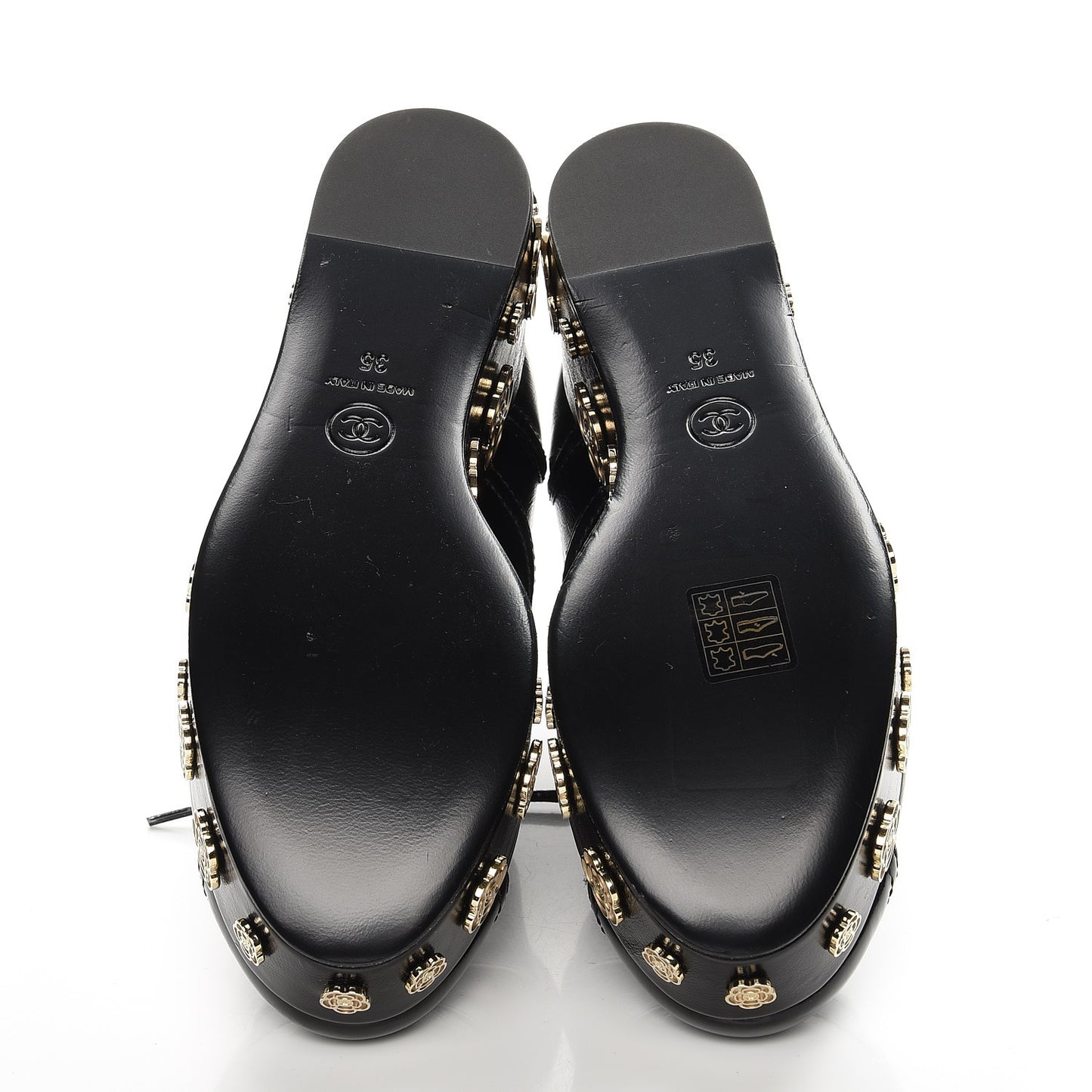Crumpled Calfskin Lace Up Platform Oxford 35 Black