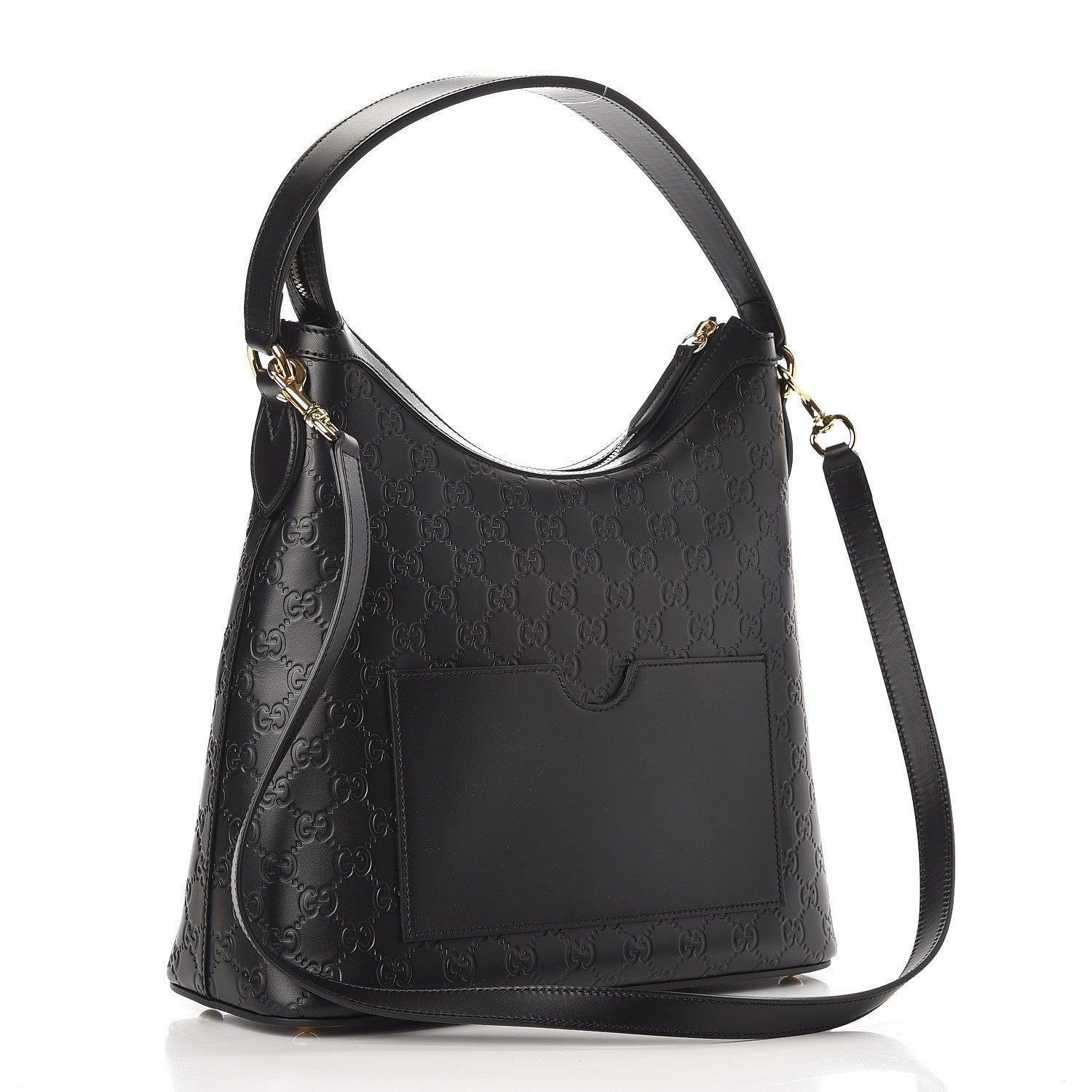 Gucci Guccissima Linea A Hobo Black 3 of 7