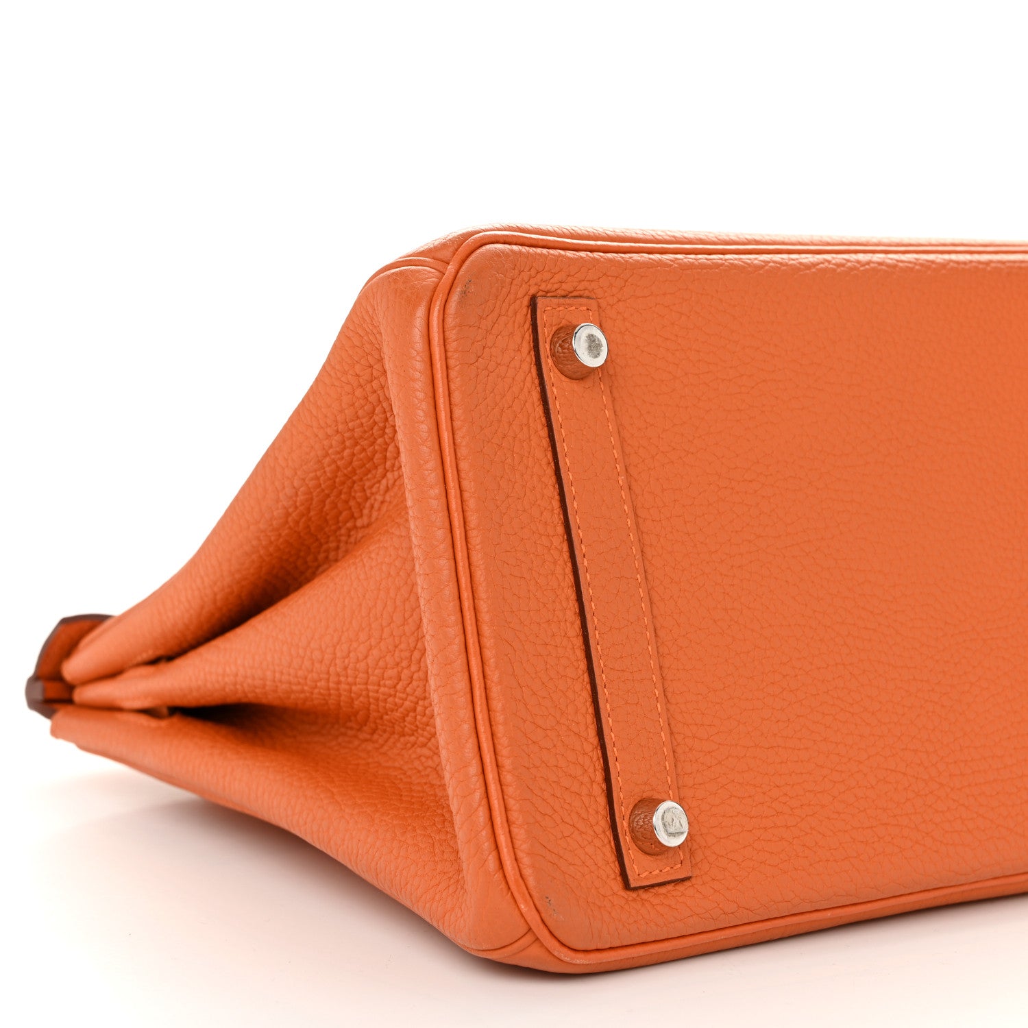 Hermes Togo BIRKIN 30 Orange 9 of 13