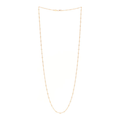 Chrome Hearts 22K Yellow Gold Twist Chain Necklace 24" 3 of 4