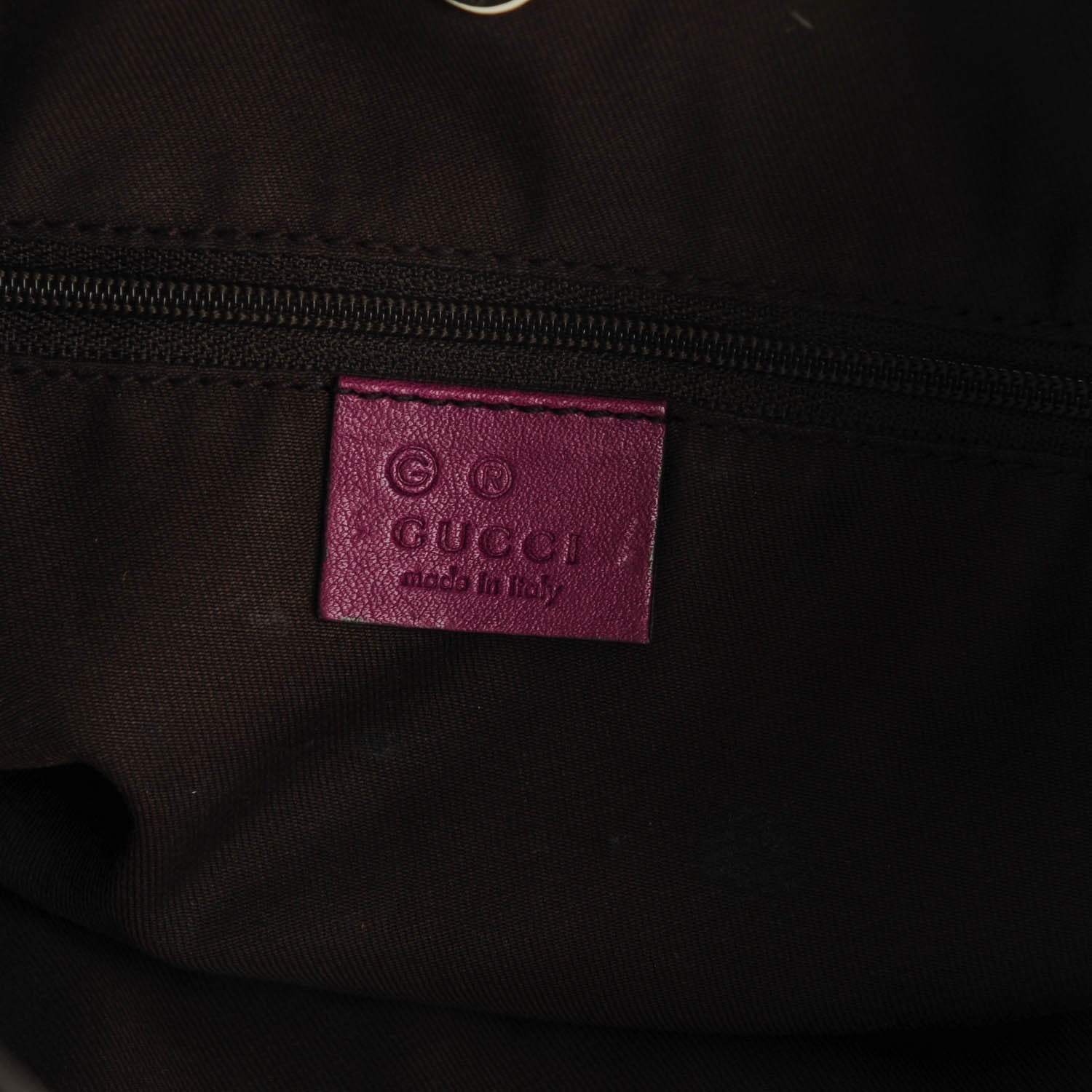 Gucci Guccissima Medium New Britt Hobo Purple 6 of 7