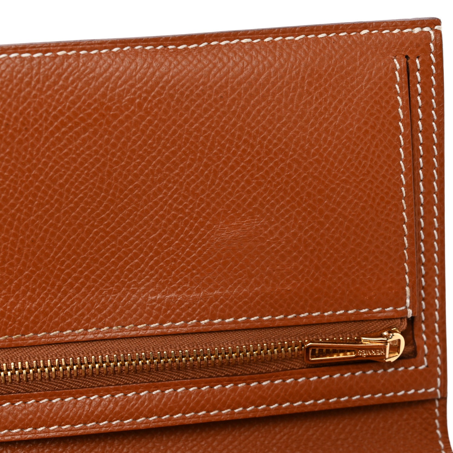 Hermes Epsom Bearn Compact Wallet Gold 7 of 7