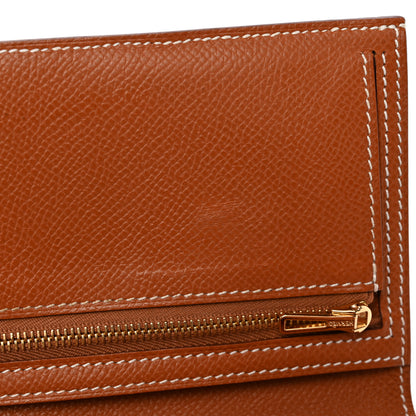 Hermes Epsom Bearn Compact Wallet Gold 7 of 7