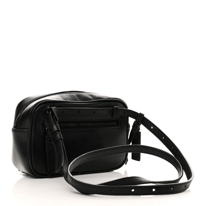 Saint Laurent Calfskin Matelasse Monogram Lou Belt Bag Black 3 of 9