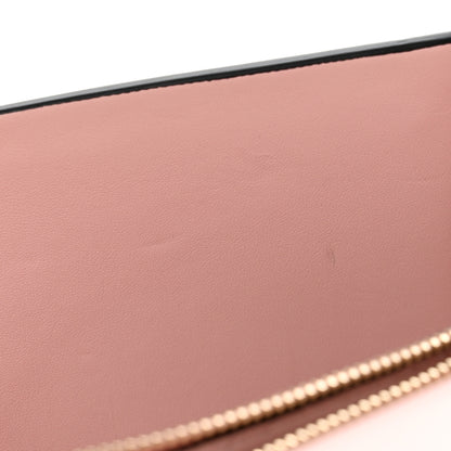 Valentino Garavani Metallic Calfskin Rockstud Side Slip Wristlet Clutch Gold 12 of 12