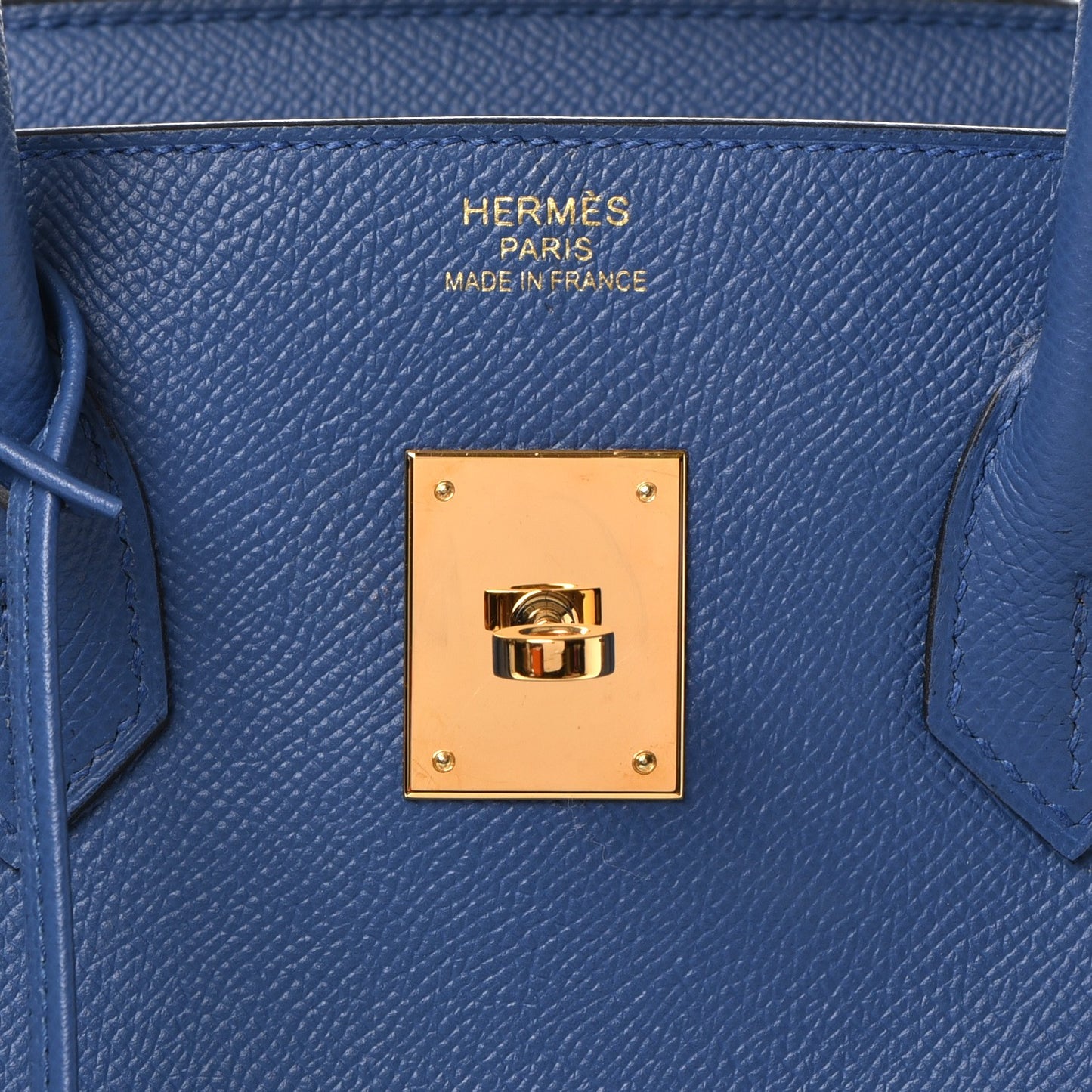 Epsom Birkin 35 Bleu Agate