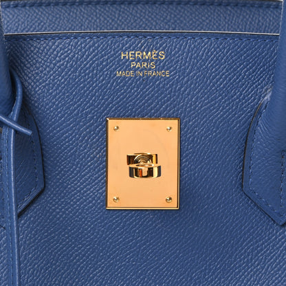 Hermes Epsom Birkin 35 Bleu Agate 23 of 45