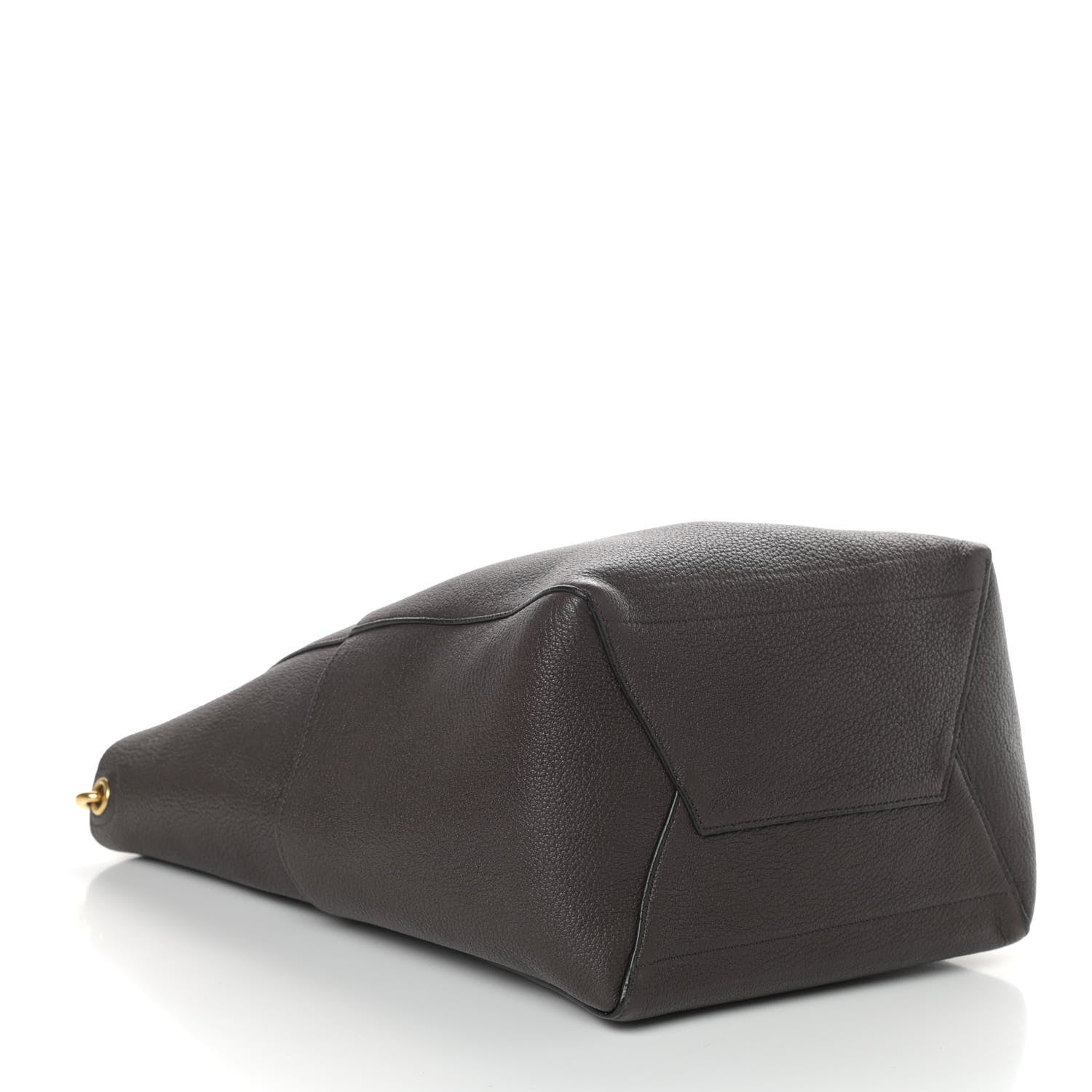 Celine Soft Grained Calfskin Sangle Bucket Bag Ecorce 4 of 9