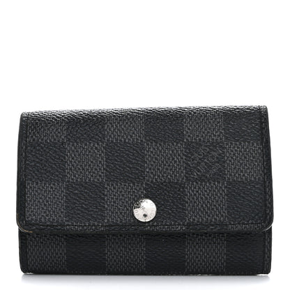 Louis Vuitton Damier Graphite Multicles 6 Key Holder 1 of 17
