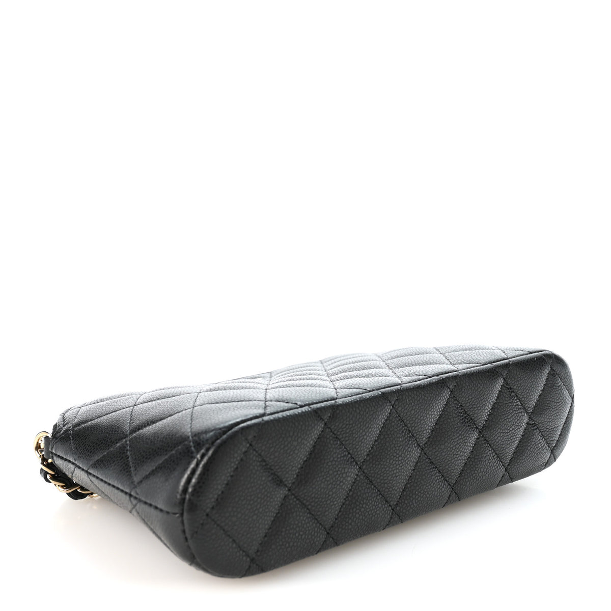 Chanel Caviar Quilted Classic Clutch with Chain Black 4 of 11