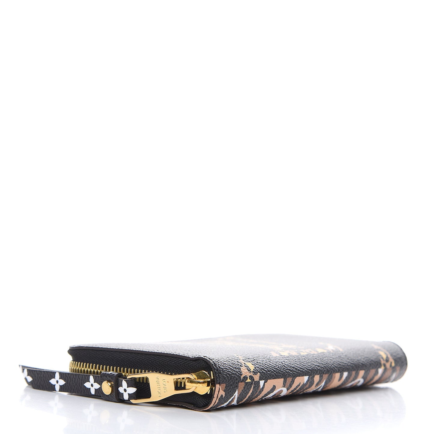 Monogram Giant Jungle Zippy Wallet Black